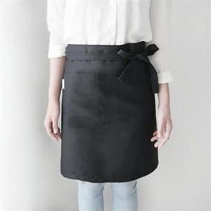 아트박스/메종텍스타일 모노 바리스타 앞치마(하프형) 블랙