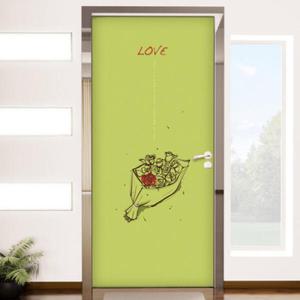 아트박스/꾸밈 ip388-사랑느낌_현관문방문시트지