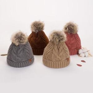 아트박스/엠케이 하이디 꽈배기 유아 니트모자(2-5세) 508637