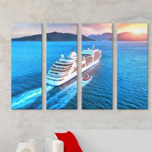 아트박스/꾸밈 cx542-크루즈_여행_대형노프레임세트