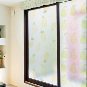 아트박스/꾸밈 ck859_m-무점착유리시트_달콤한과일패턴_유리문시