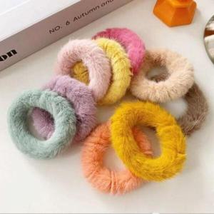 아트박스/홀리지 니로 페이크퍼 헤어슈슈 머리끈 곱창끈 헤어밴