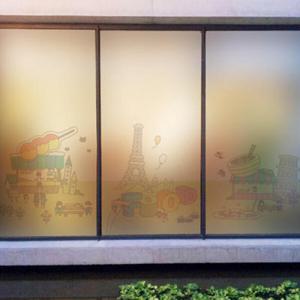 아트박스/꾸밈 ik541_m-무점착유리시트_분식나라_유리문시트지