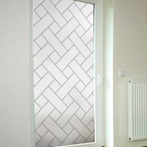 아트박스/꾸밈 ij421_m-무점착유리시트_매듭무늬_유리문시트지