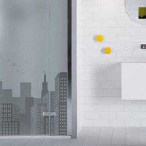 아트박스/꾸밈 cj796_m-무점착유리시트_도시풍경_유리문시트지