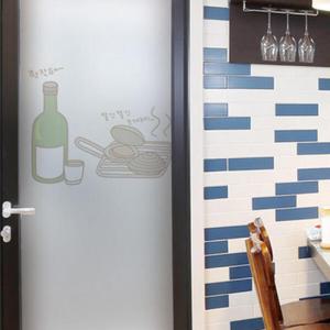 아트박스/꾸밈 is779_m-무점착유리시트_조개구이_유리문시트지