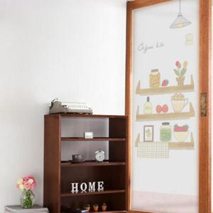 아트박스/꾸밈 cb355_m-무점착유리시트_오가닉라이프_유리문시트