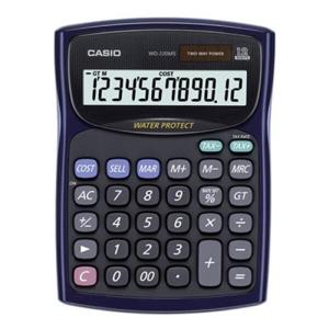 아트박스/카시오 WD-220MS 일반용 방수/방진 계산기
