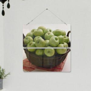 아트박스/꾸밈 nl247-멀티아크릴액자_바구니에담긴풋사과(2단)