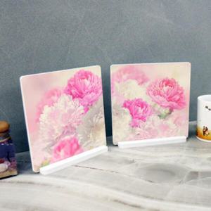 아트박스/꾸밈 ps381-스탠드액자2P_찬란한부귀작약꽃