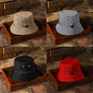 (별별창고)스트링 버킷햇 벙거지 모자 챙 서핑 사파리