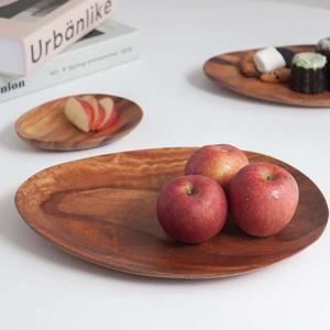 아트박스/니코트 니코트 우드 몽돌 플레이트 세트 3P