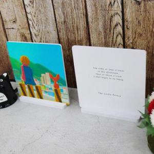 아트박스/꾸밈 bh407-스탠드액자2P_어린왕자레터링02