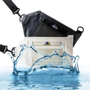 아트박스/힐링쉴드 스마트폰 크로스백 방수팩 L08 블랙