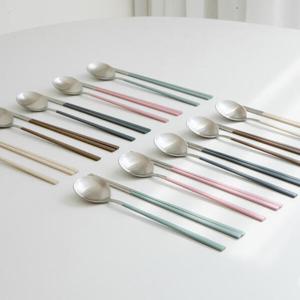 아트박스/니코트 [국내생산]  니코트 플레인 수저 세트 5color