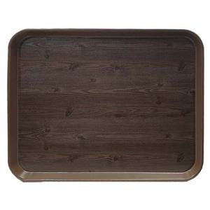 옹이 나무무늬 업소용 사각쟁반 7호