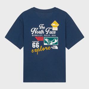 [노스페이스] 키즈 엠블럼 아카이브 반팔 라운드 티 NT7UR14V_NAV