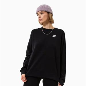 [나이키]나이키 여성 라인 퓨추라 기모 맨투맨 티셔츠 블랙