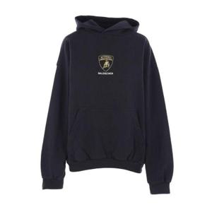 Balenciaga X Automobili Lamborghini 미디엄 핏 후드티 767877TSVR1 1083 TP943937618