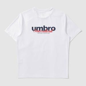 엄브로반팔티 JQS UP321CRS73-WHT 그래픽 워터 반팔 티셔츠 / WHITE