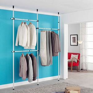 빠띠라인 3단 행거 KT15 폴행거 고정형행거 행거 옷정리행거 옷걸이 옷걸이행거 옷장 옷수납행거 옷정리 3