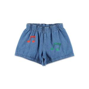 MINI RODINI KIDS 가벼운 데님 반바지를 참고하세요 2523014060BLUE