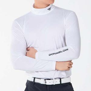 남자상의 남성용 골프웨어 화이트 스포츠활동 사용 땀흡수 이너 운동티셔츠