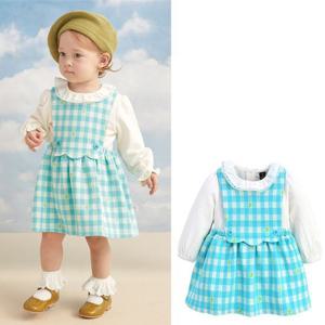 [모이몰른]리프체크 원피스세트 M221OPB46P