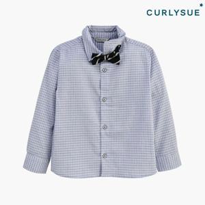 [컬리수]아동 리본타이 체크셔츠 CPF1GQSH51