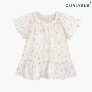 [컬리수]아동 멜로즈 스모킹 블라우스 CPM1GABL01