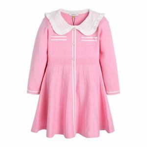 [컬리수]아동 프릴 카라 니트 원피스 C241OPG10P