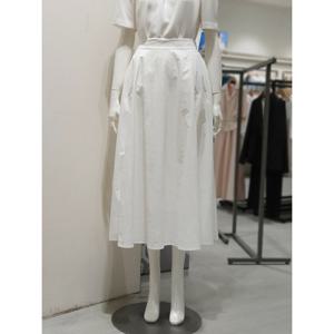 [KL] 백 밴딩 A 라인 스커트 KWSKPG0100