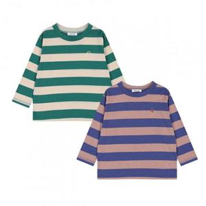 [아가방]주드스트라이프티셔츠(BLUE,GREEN) 01R551003