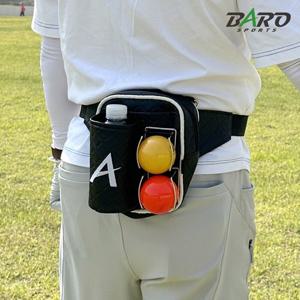 [바로골프]바로스포츠 퀄팅 파크골프 파우치 가방 볼 주머니 홀