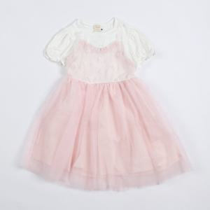 치크 조끼 레이어드 샤원피스 CKOM2541G