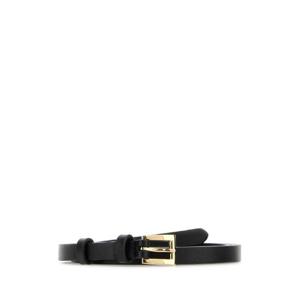 PRADA Black leather belt 1CC6938NQ F0632