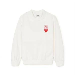 MLB키즈긴팔티 NQK 7AMTH0141-50IVS HEART 카라 맨투맨