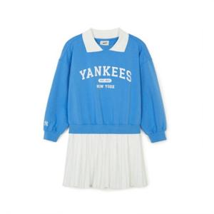 MLB키즈트레이닝세트 NQK 7FOPV0141-50BLS 바시티 맨투맨 원피스