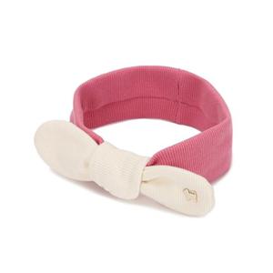 [블루독베이비8] FW25 골지 리본 헤어밴드 HJ (45A1487001) (BLUEDOG BABY 유아 출산 백일 선물 도트 강아