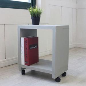 공간박스 Color 바퀴형 박스 수납 선반 큐브