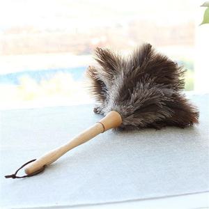 천연타조털먼지털이 천연 타조깃털 먼지털이