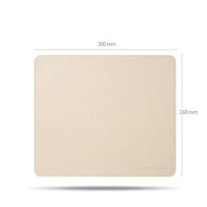 IRIVER MEDIC DP50 베이지 항균 가죽 마우스패드