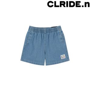 [클라이드]여성 스누피 밴딩 데님 반바지 FOBDP752F