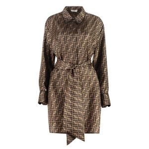 펜디 원피스 FDB613A8G3 F1440 BROWN