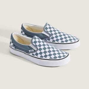 [VANS] 반스 남녀공용 클래식 슬립온 컬러 띠어리 체커보드(스모크블루) VN000DAHRV2 CH