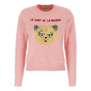 VALENTINO GARAVANI Valentino Garavani Le Chat de la Maison sweatshirt B3MF25A9N816Q