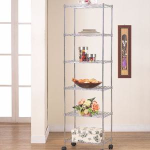 부강산업 가정용 메탈랙450 6단 진열대 국내생산