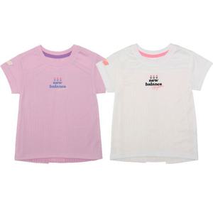 [뉴발란스]뉴발란스키즈 뒷 플리츠 반팔티 NK9EC2104G