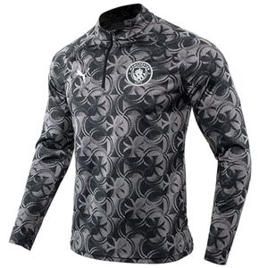 푸마 맨체스터 시티 웜업 1/4 짚 탑 L/S 78217011 트레이닝복 하프짚업