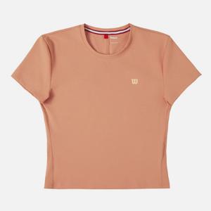 윌슨반팔티 JQS W243002TTS72-CAM 여성 소프트 플렉스 크롭 반팔 티셔츠